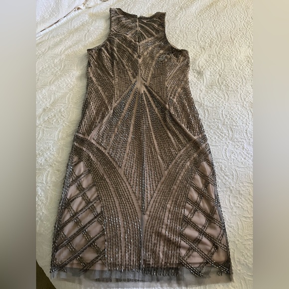 Adrianna Papell beaded dress size 8 - Picture 7 of 12